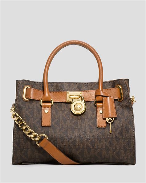 michael michael kors signature hamilton large east west satchel|Michael Kors nouveau Hamilton.